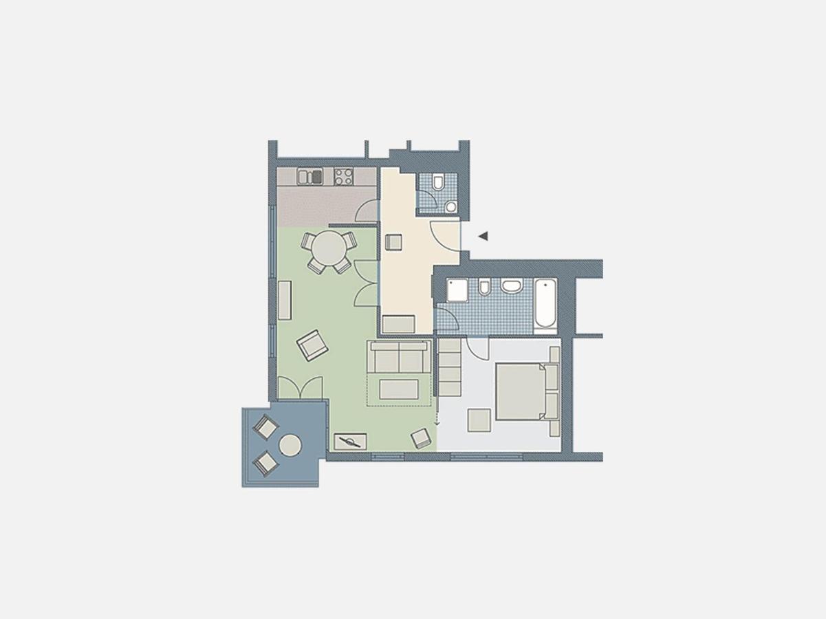 Kaiservillen Heringsdorf - Ferienwohnung Mit 1 Schlafzimmer Und Balkon D232 Exterior foto
